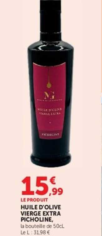 HUILE D'OLIVE VIERGE EXTRA PICHOLINE,