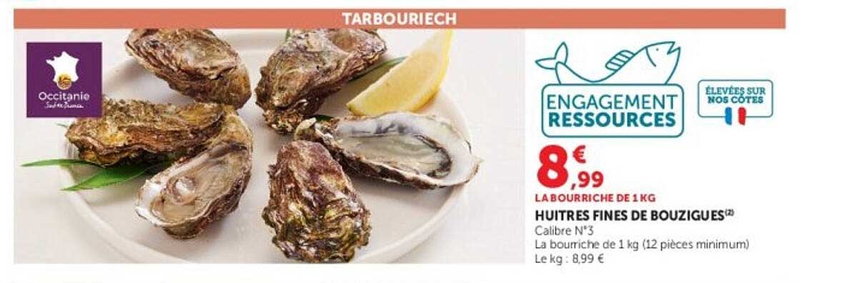 HUÎTRES FINES DE BOUZIGUES