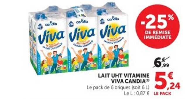 LAIT UHT VITAMINE VIVA CANDIA(3)