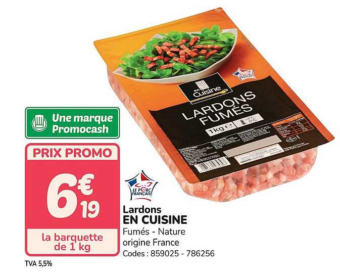 Lardons EN CUISINE