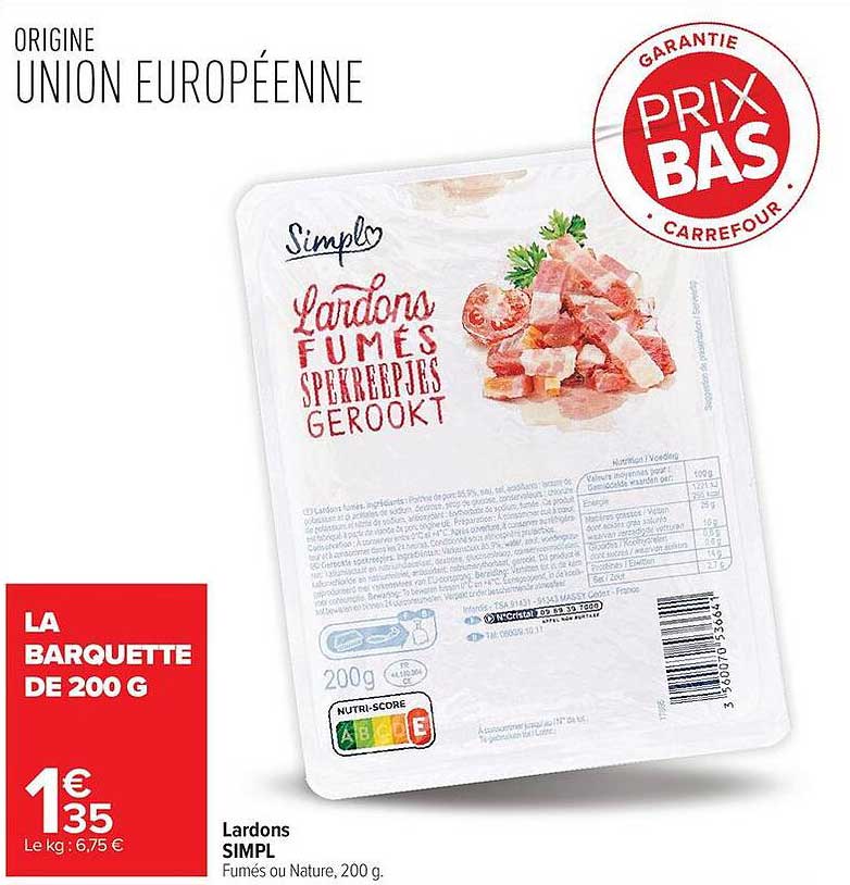 Lardons SIMPL