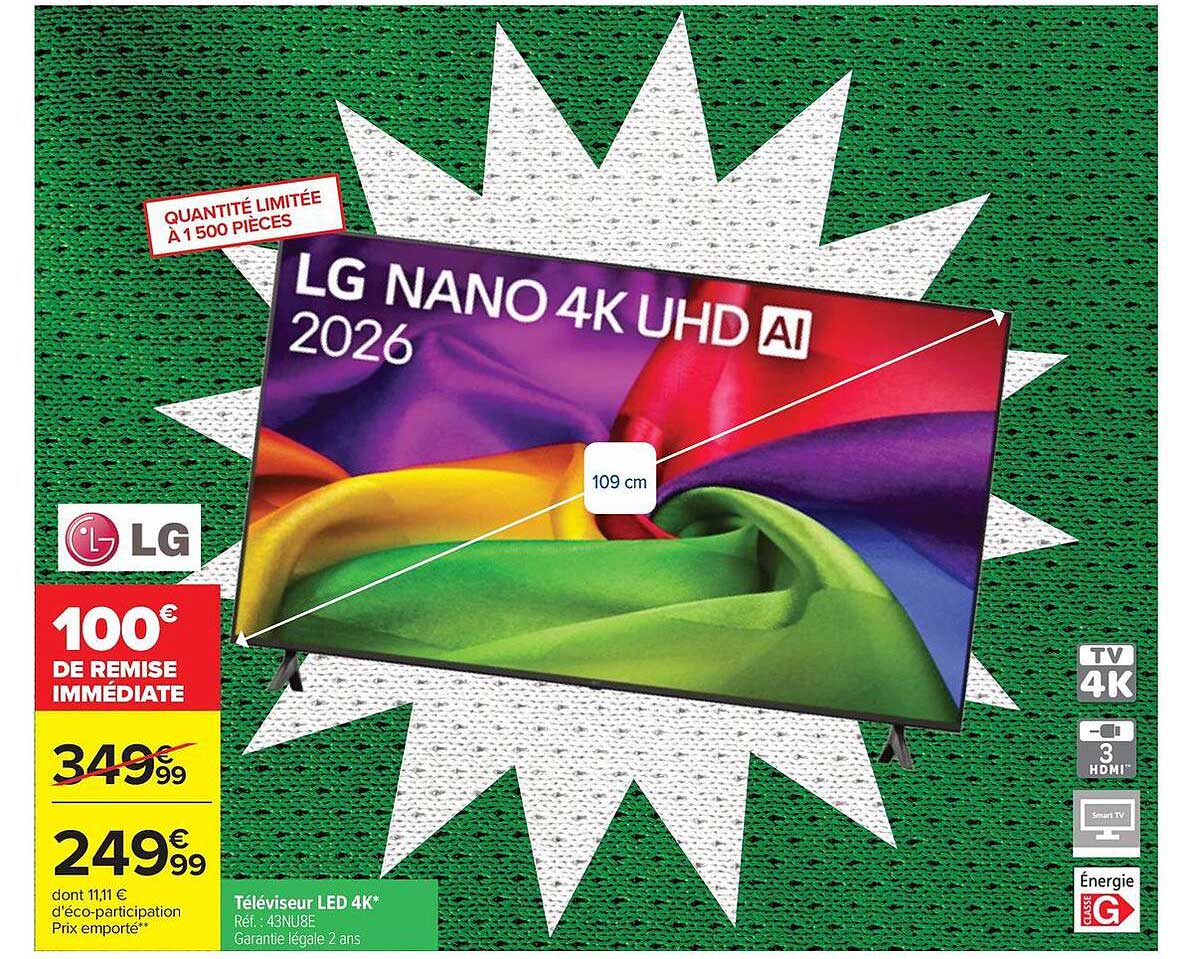 LG NANO 4K UHD AI 2026