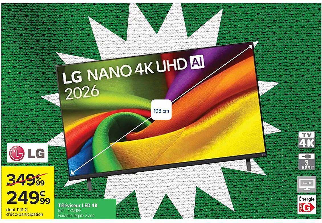 LG NANO 4K UHD AI 2026