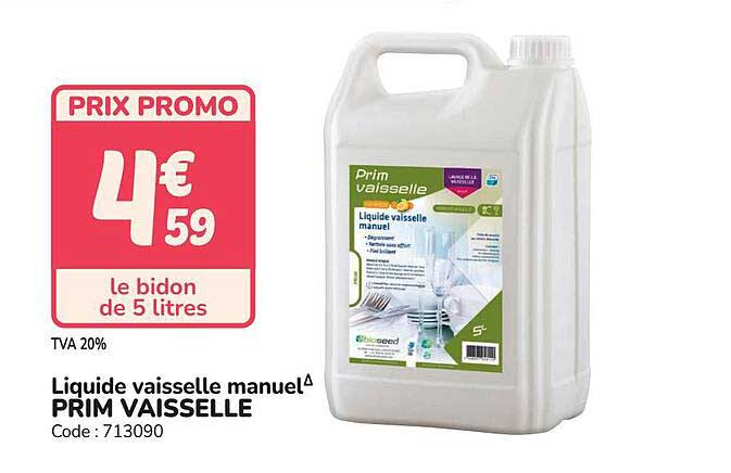 Liquide vaisselle manuel PRIM VAISELLE
