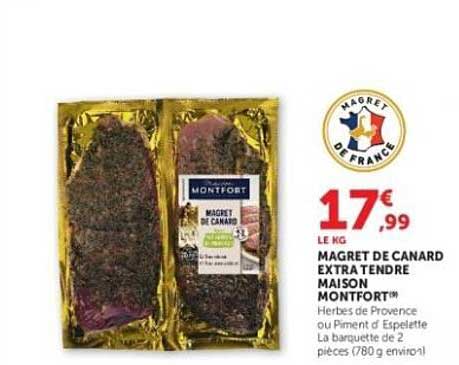 MAGRET DE CANARD EXTRA TENDRE MAISON MONTFORT™