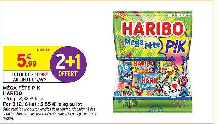 MÉGA FÊTE PIK HARIBO
