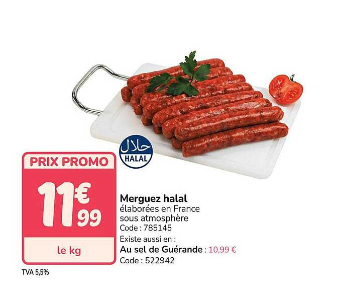 Merguez halal