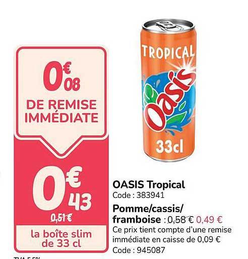OASIS Tropical