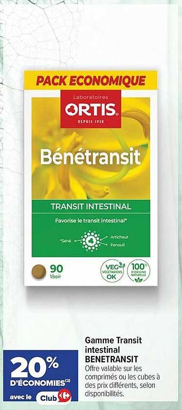 PACK ECONOMIQUE Bénétransit