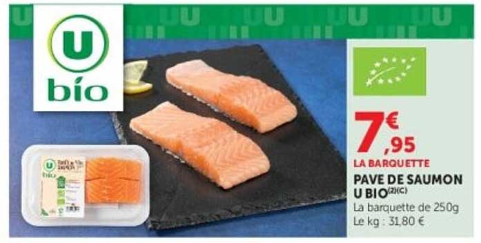 PAVÉ DE SAUMON U BIO (2) IC