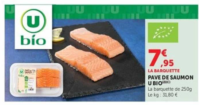 PAVÉ DE SAUMON U BIO