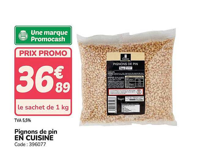 Pignons de pin EN CUISINE