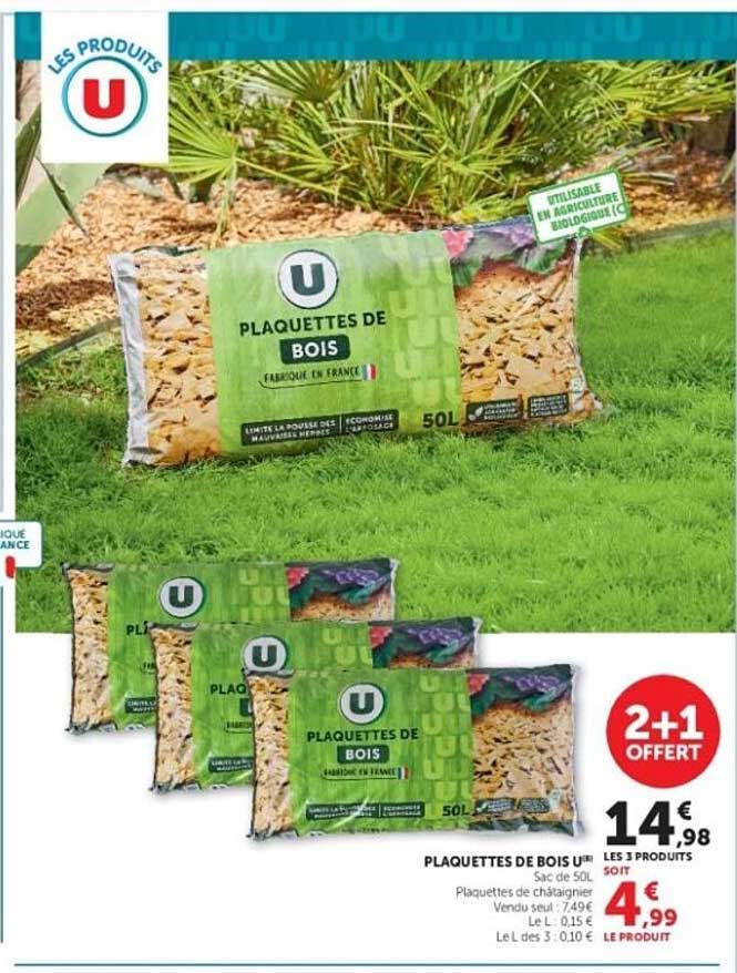 PLAQUETTES DE BOIS