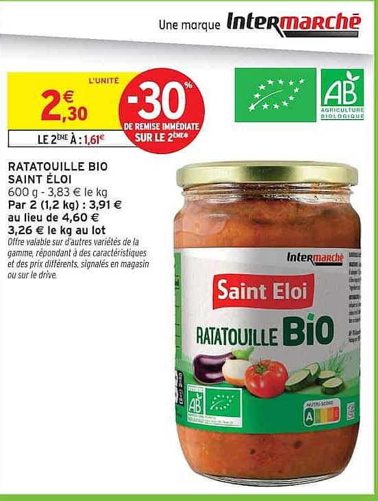 RATATOUILLE BIO SAINT ELOI