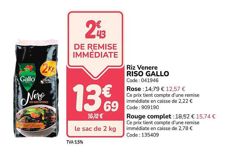 Riz Venere RISO GALLO