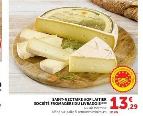 SAINT-NECTAIRE AOP LAITIER SOCIÉTÉ FROMAGÈRE DU LIVRADOIS®