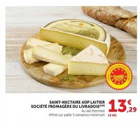 SAINT-NECTAIRE AOP LAITIER SOCIÉTÉ FROMAGÈRE DU LIVRADOIS