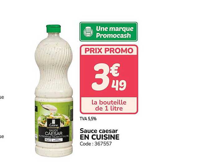 Sauce caesar EN CUISINE