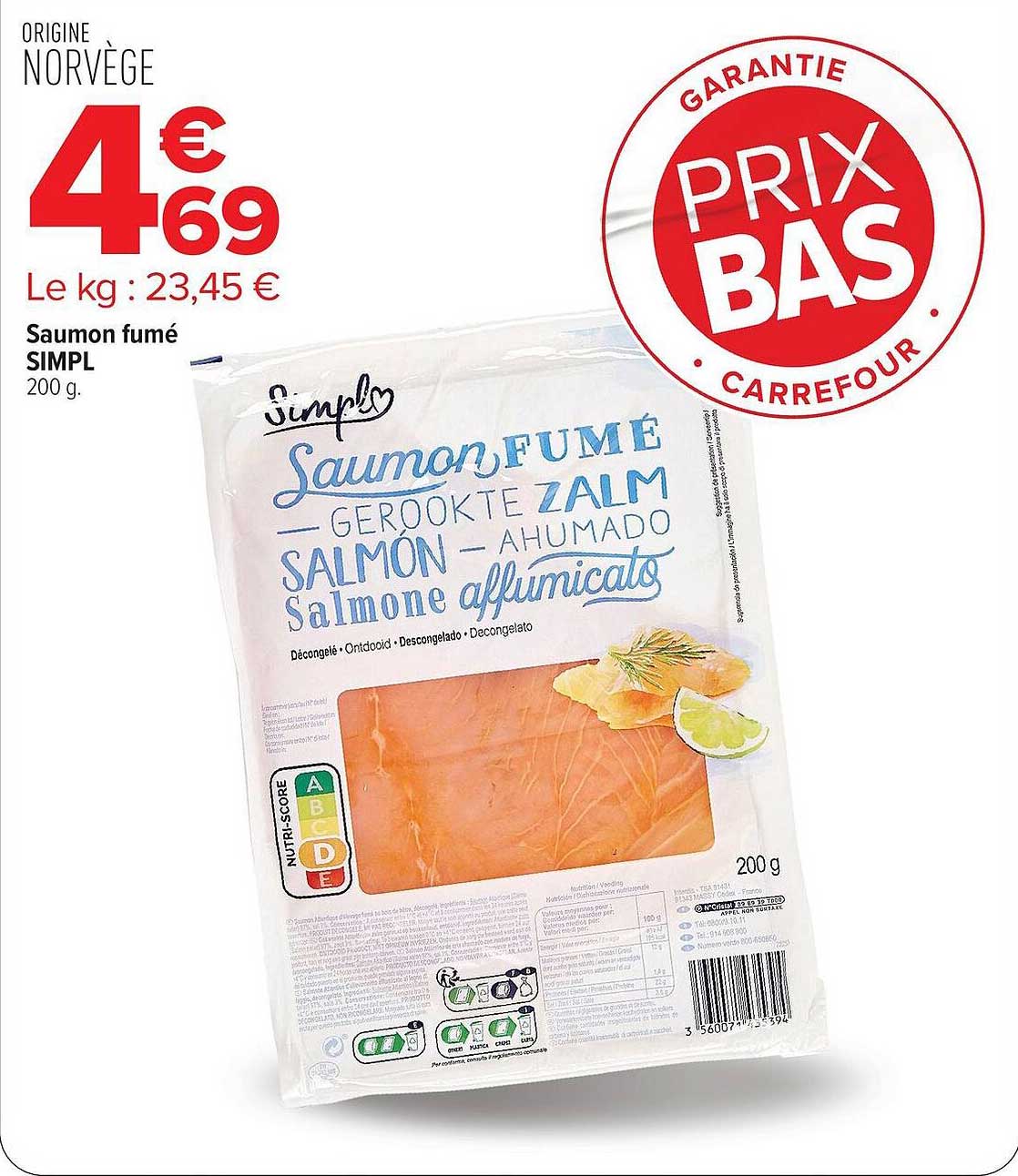 Saumon fumé SIMPL