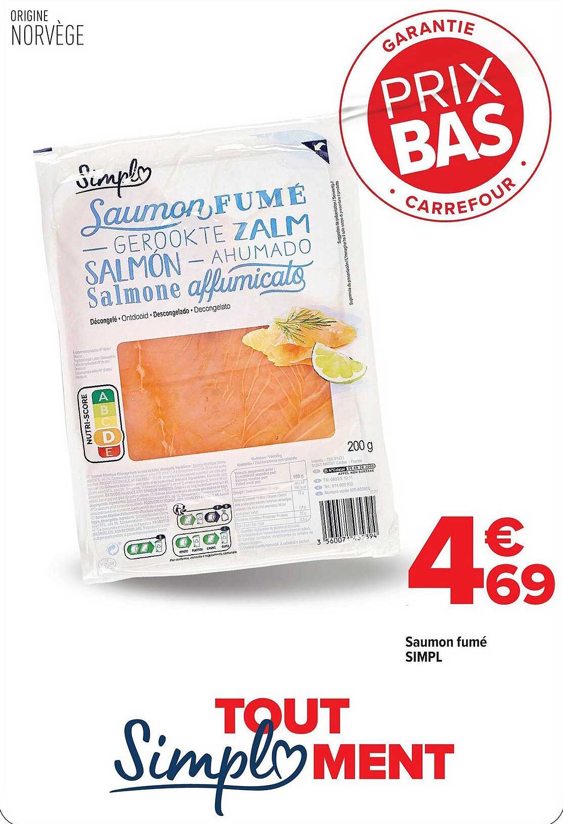Saumon fumé SIMPL