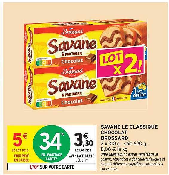 SAVANE LE CLASSIQUE CHOCOLAT BROSSARD