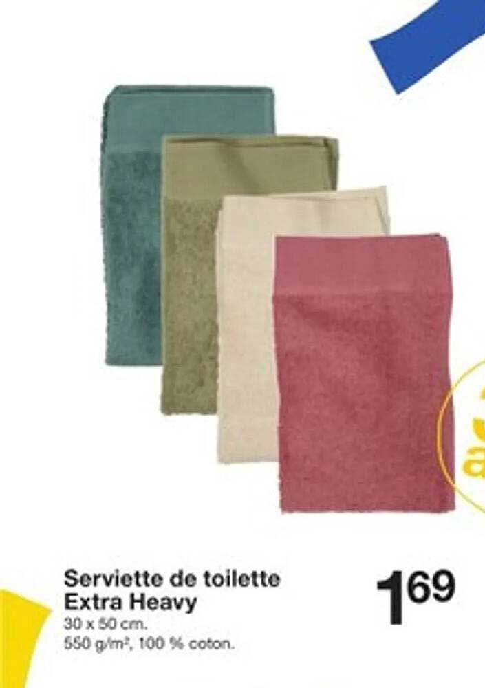 Serviette de toilette Extra Heavy