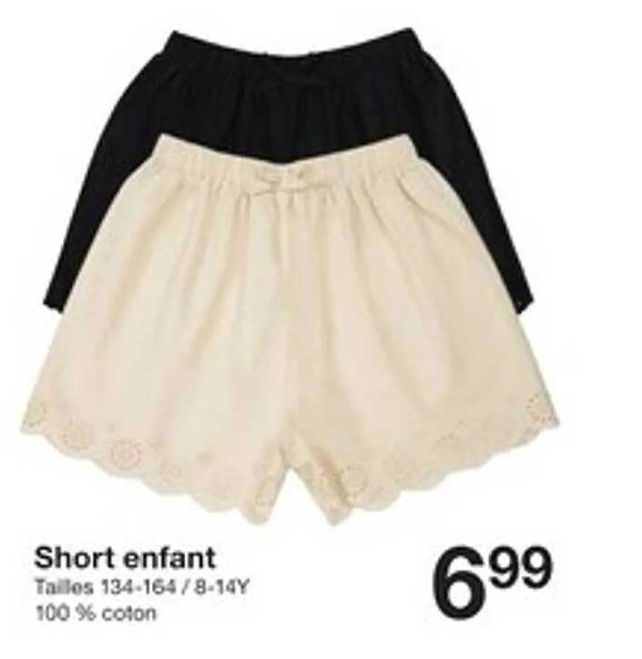 Short enfant