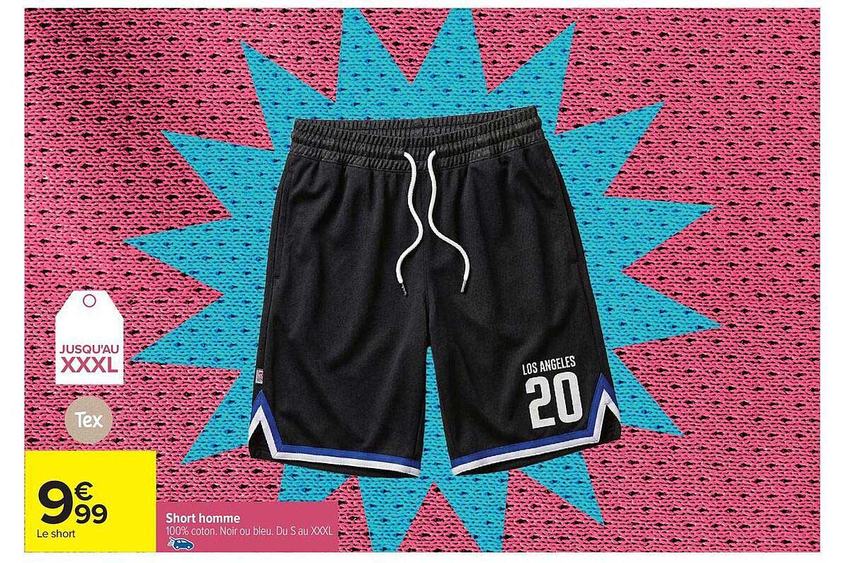 Short homme