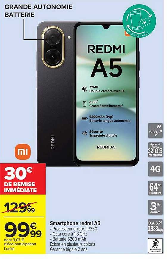 Smartphone redmi A5
