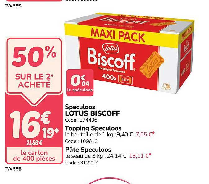 Spéculoos LOTUS BISCOFF