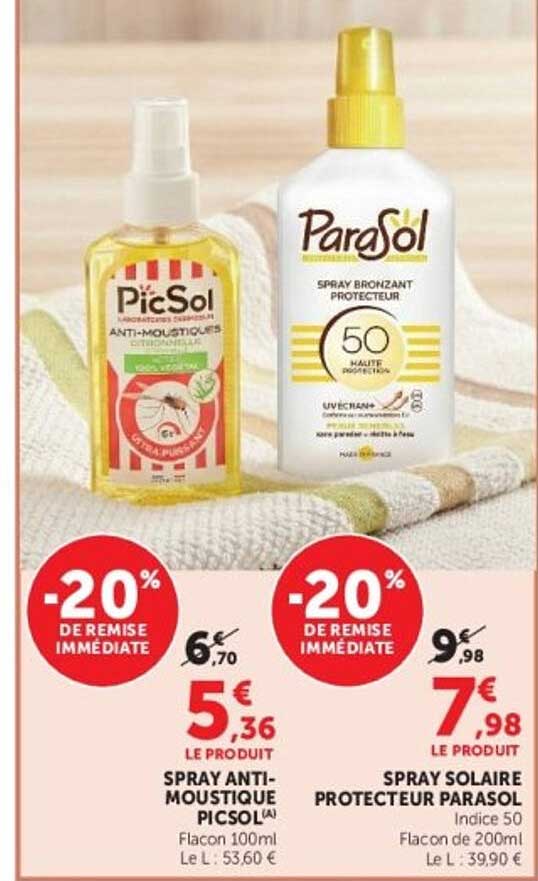 SPRAY ANTI-MOUSTIQUE PICSOL(A)