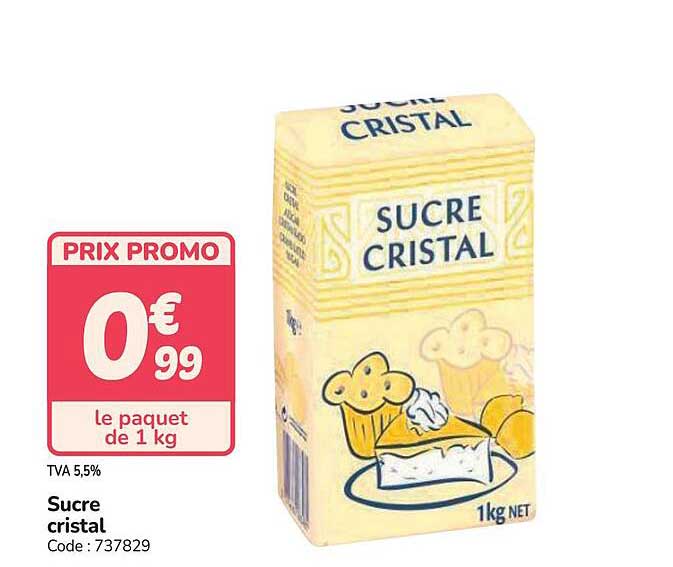 Sucre cristal