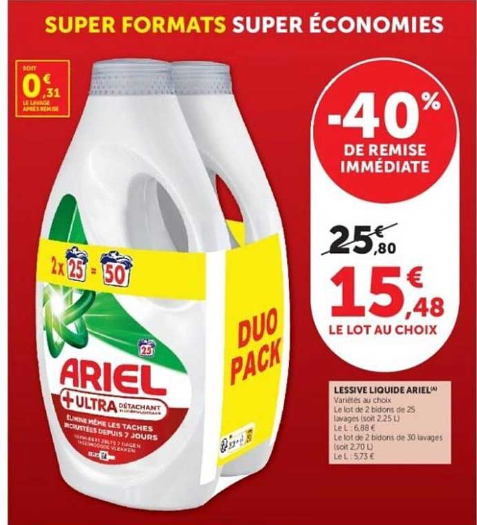 SUPER FORMATS SUPER ÉCONOMIES