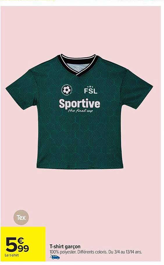 T-shirt garçon