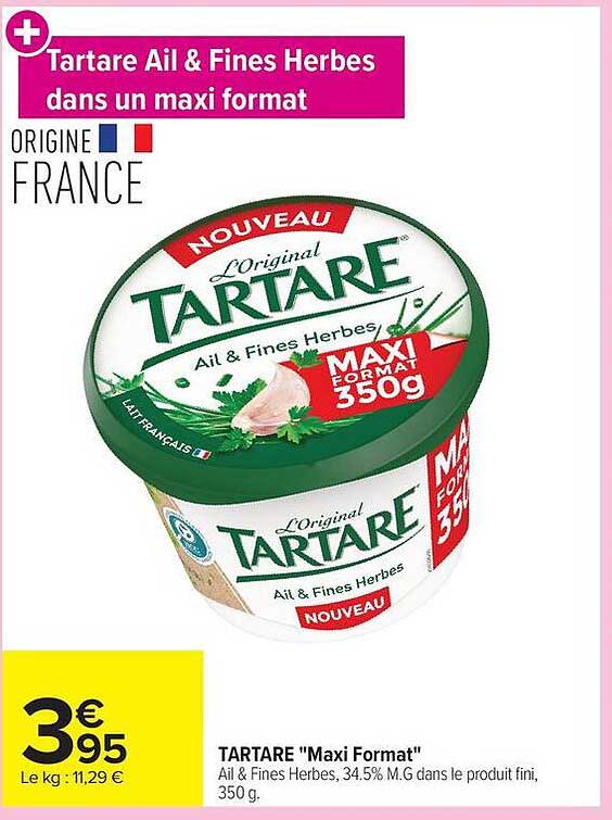Tartare "Maxi Format"