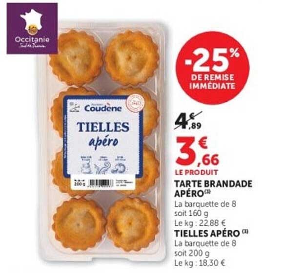 TARTE BRANDADE APÉRO