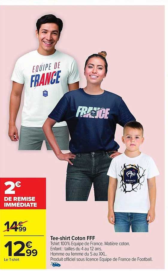 Tee-shirt Coton FFF