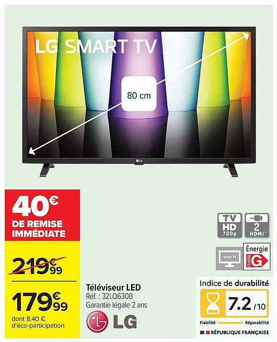 TÉLÉVISEUR LED