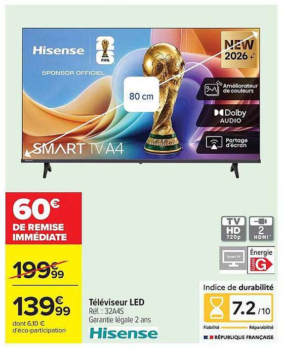 Téléviseur LED