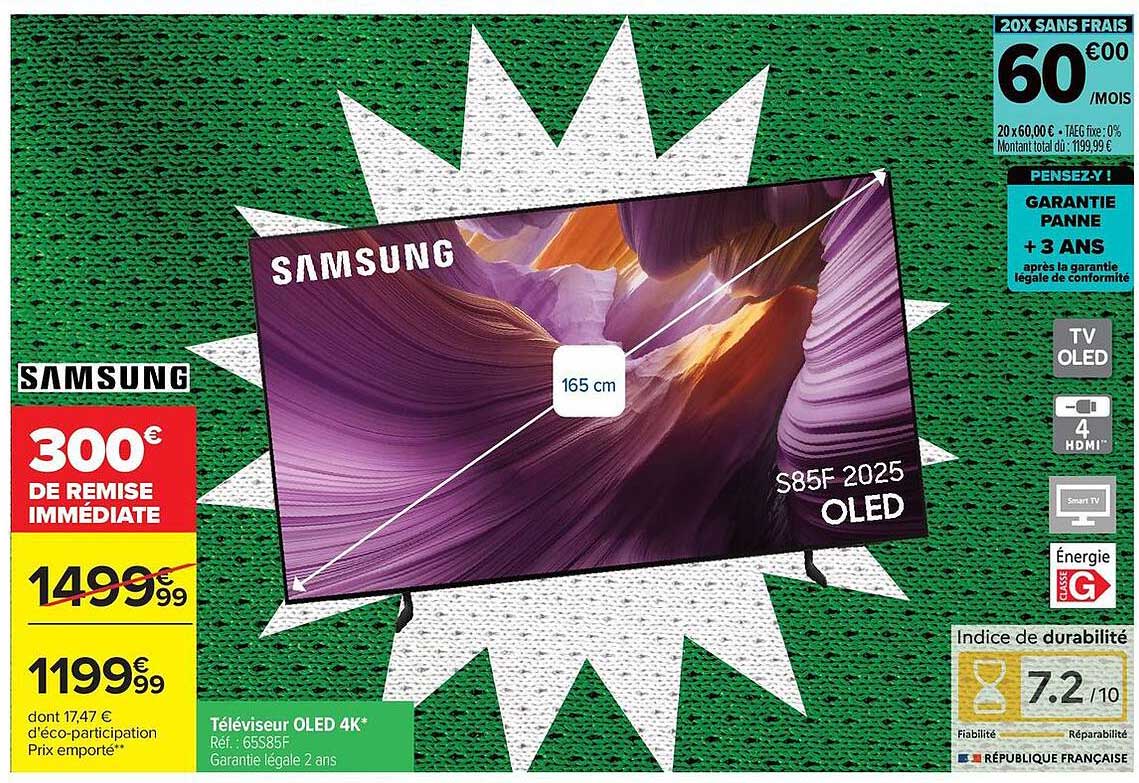 Téléviseur OLED 4K*