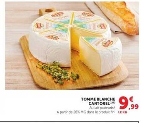 TOMME BLANCHE CANTOREL
