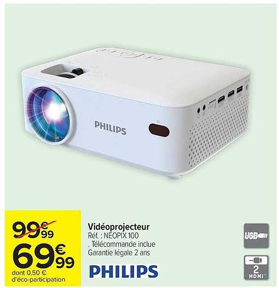 Vidéoprojecteur PHILIPS