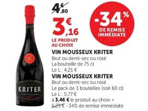 VIN MOUSSEUX KRITER