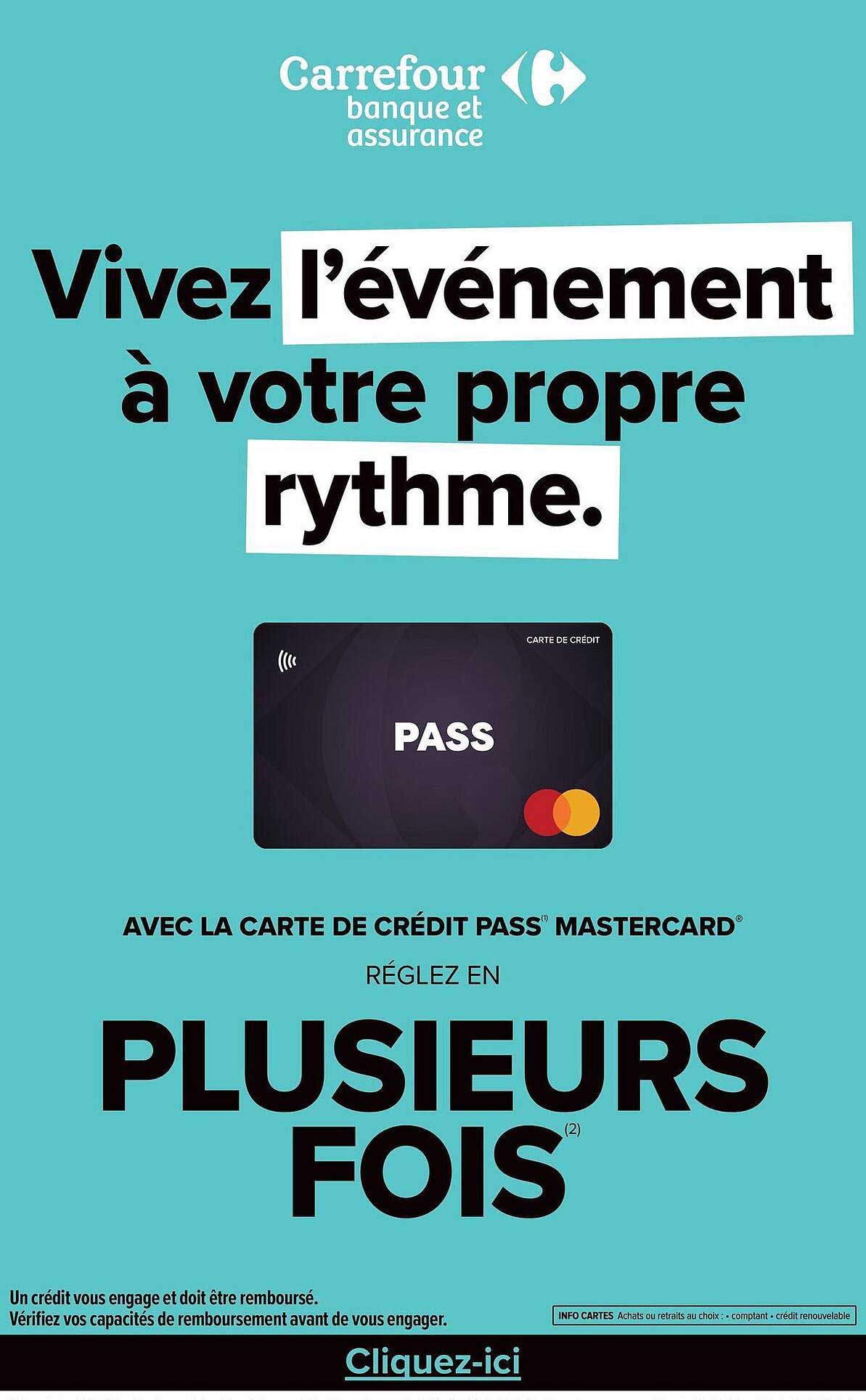 Vivez l’événement à votre propre rythme.