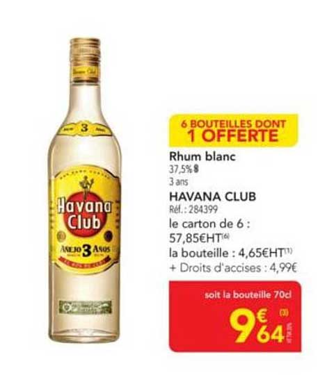 6 BOUTEILLES DONT 1 OFFERTE