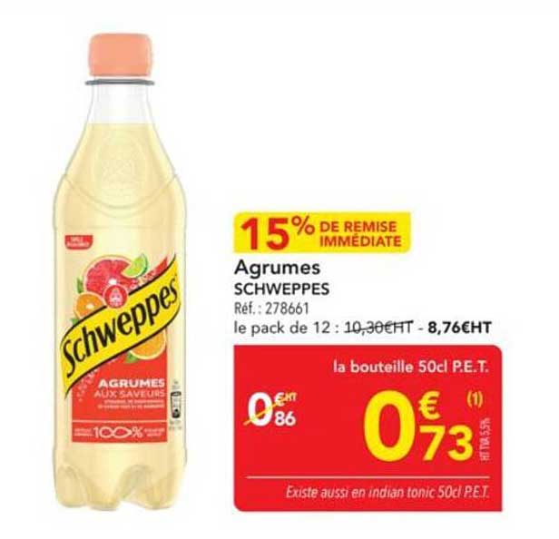 Agrumes SCHWEPPES
