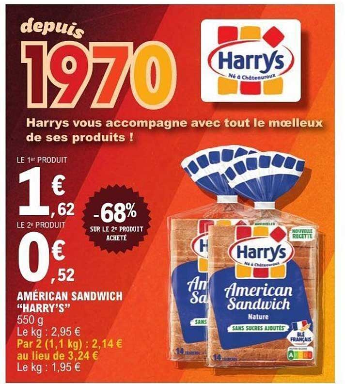 AMÉRICAN SANDWICH "HARRY'S"