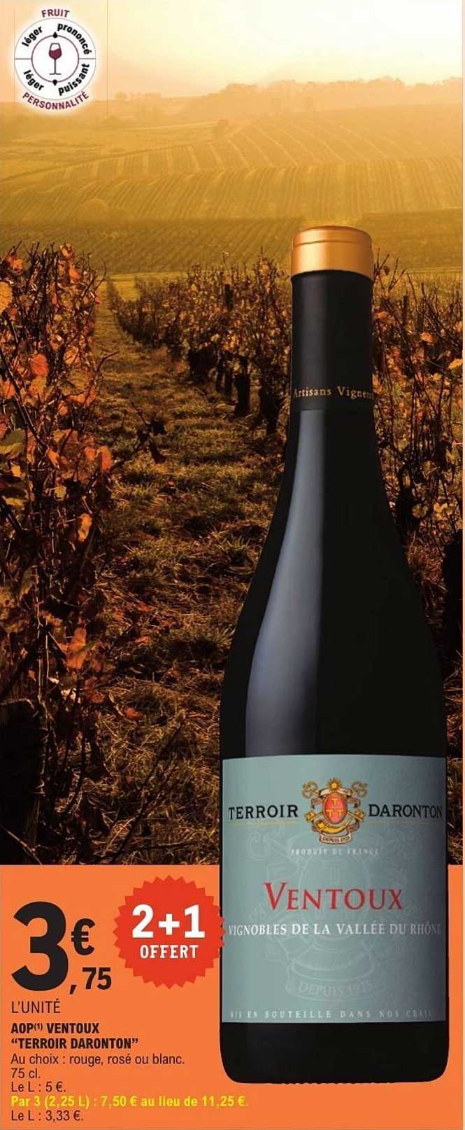 AOP VENTOUX "TERROIR DARONTON"