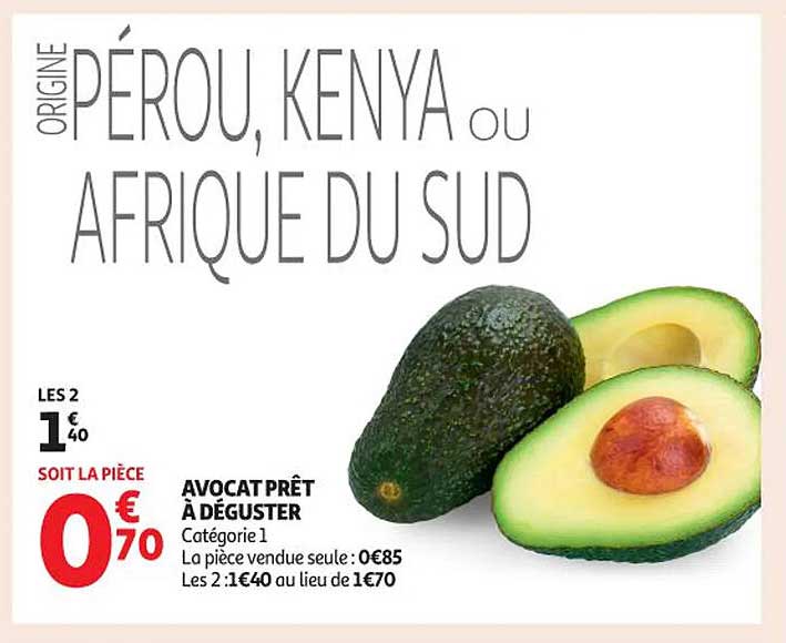 AVOCAT PRÊT À DÉGUSTER