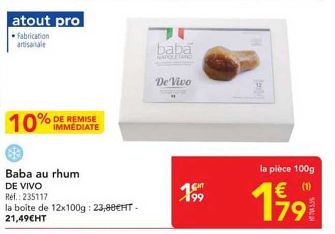 Baba au rhum